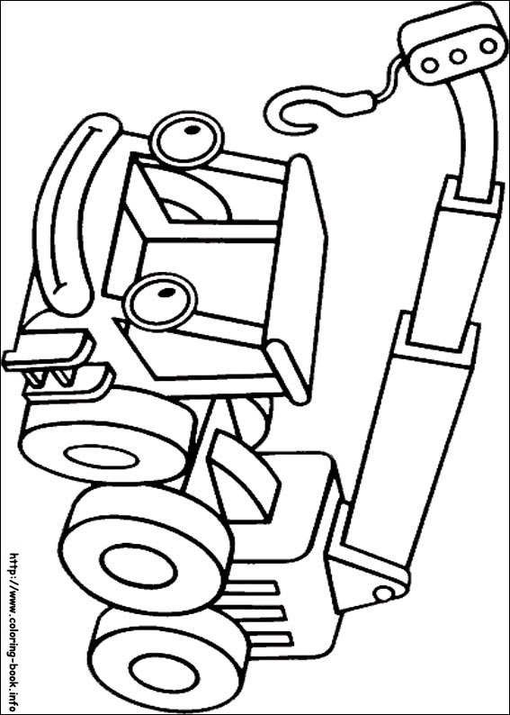 Bob the Builder coloring picture